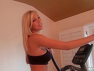 Bibi Jones - Working Out My Hard Cock