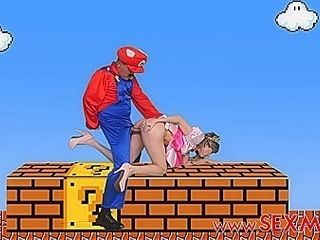 Super Mario Porno With Esmeralda Duarte And Kari Cachonda